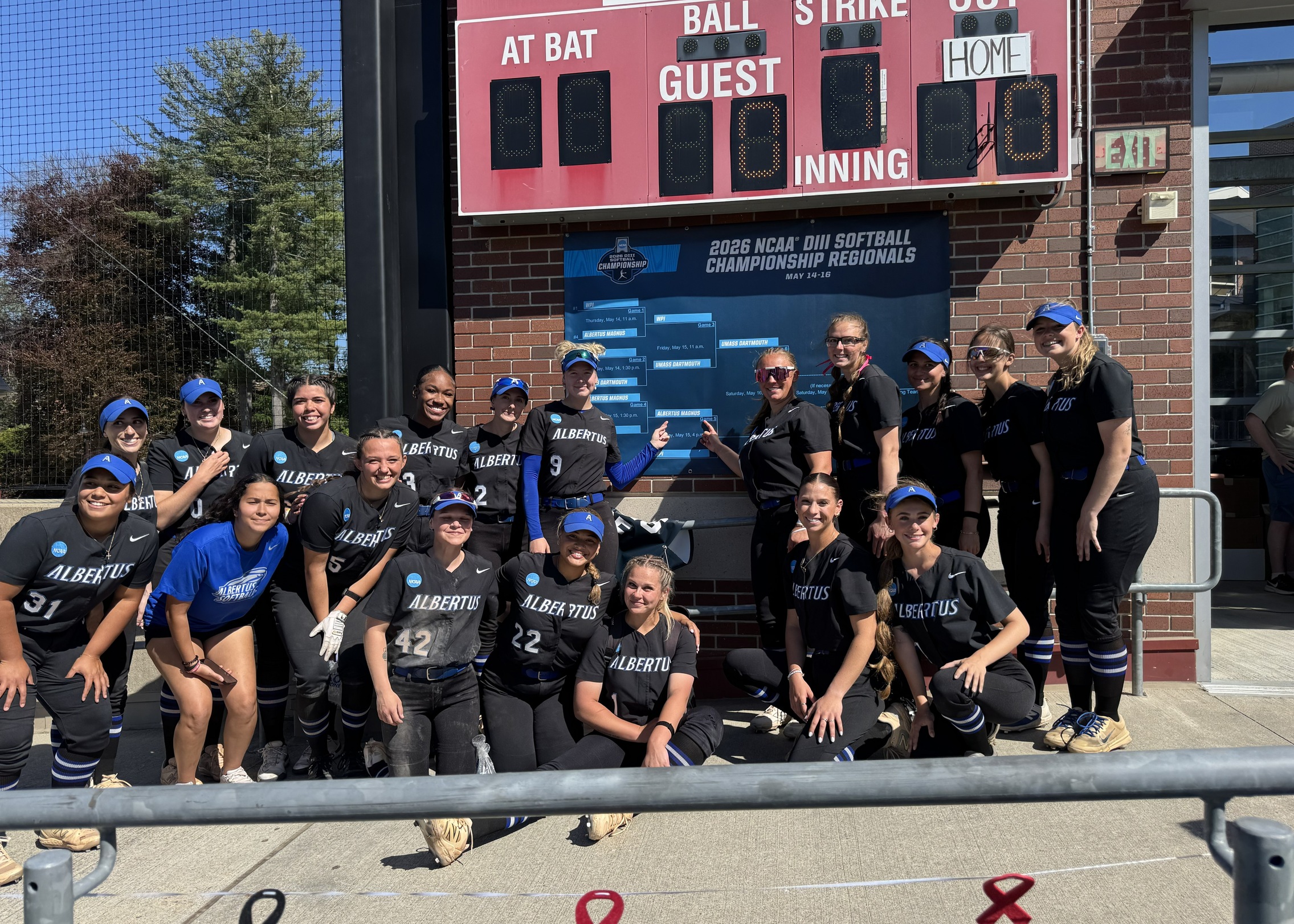 Softball Wins Historic Game Against Stockton In NCAA Regional; Fall To WPI As Season Comes To An End