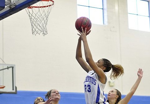 Lady Falcons Fall 75-47 to Visiting Emmanuel College
