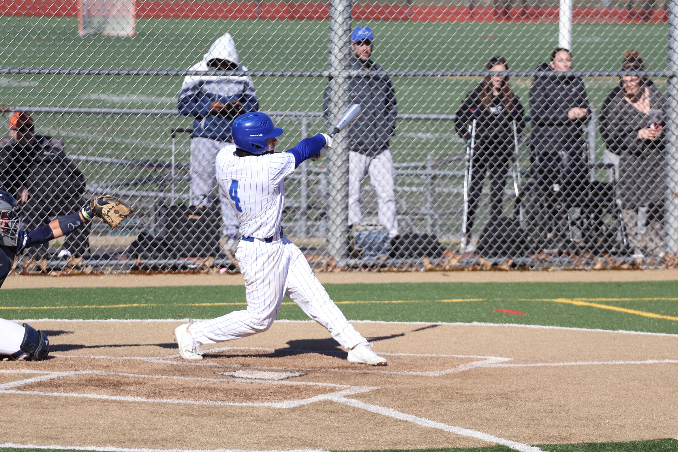 Baseball Splits With Colby-Sawyer