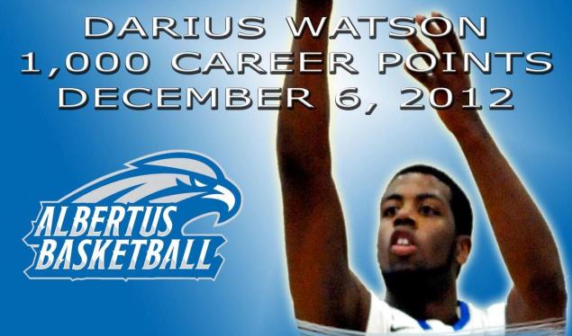 Watson Scores 1,000th Point; Falcons Defeat Mount Ida 93-86