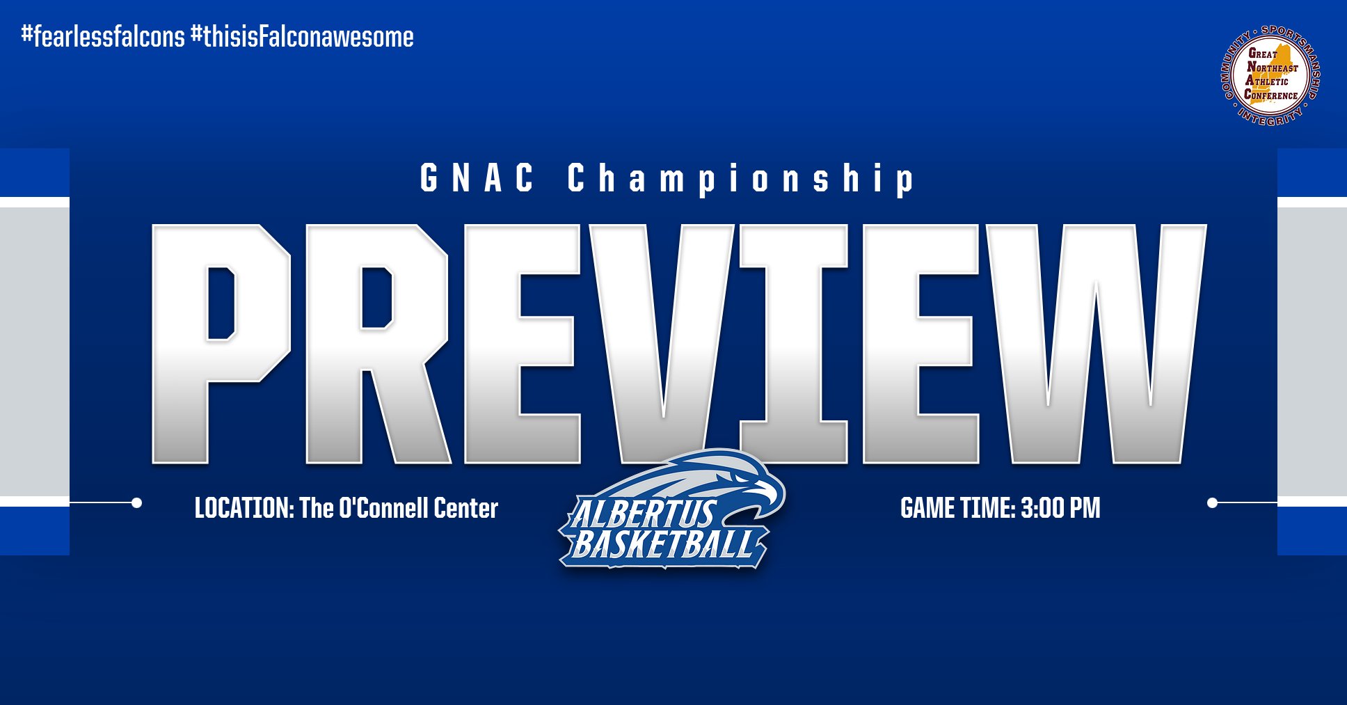 Men's Basketball GNAC Preview: GNAC Championship vs. Saint Joseph (CT)