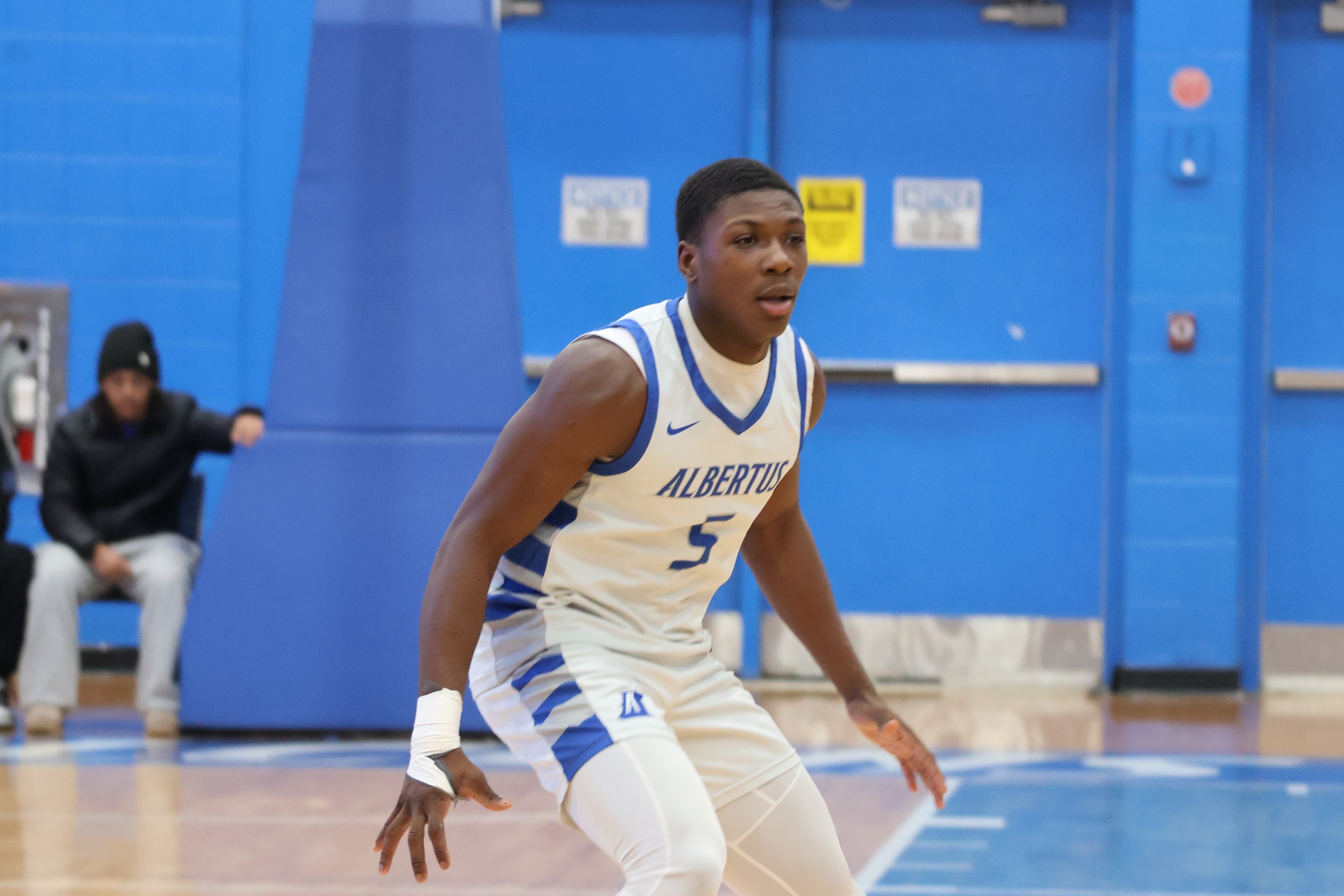 Men's Basketball Pulls Away In Second Half To Defeat Lehman