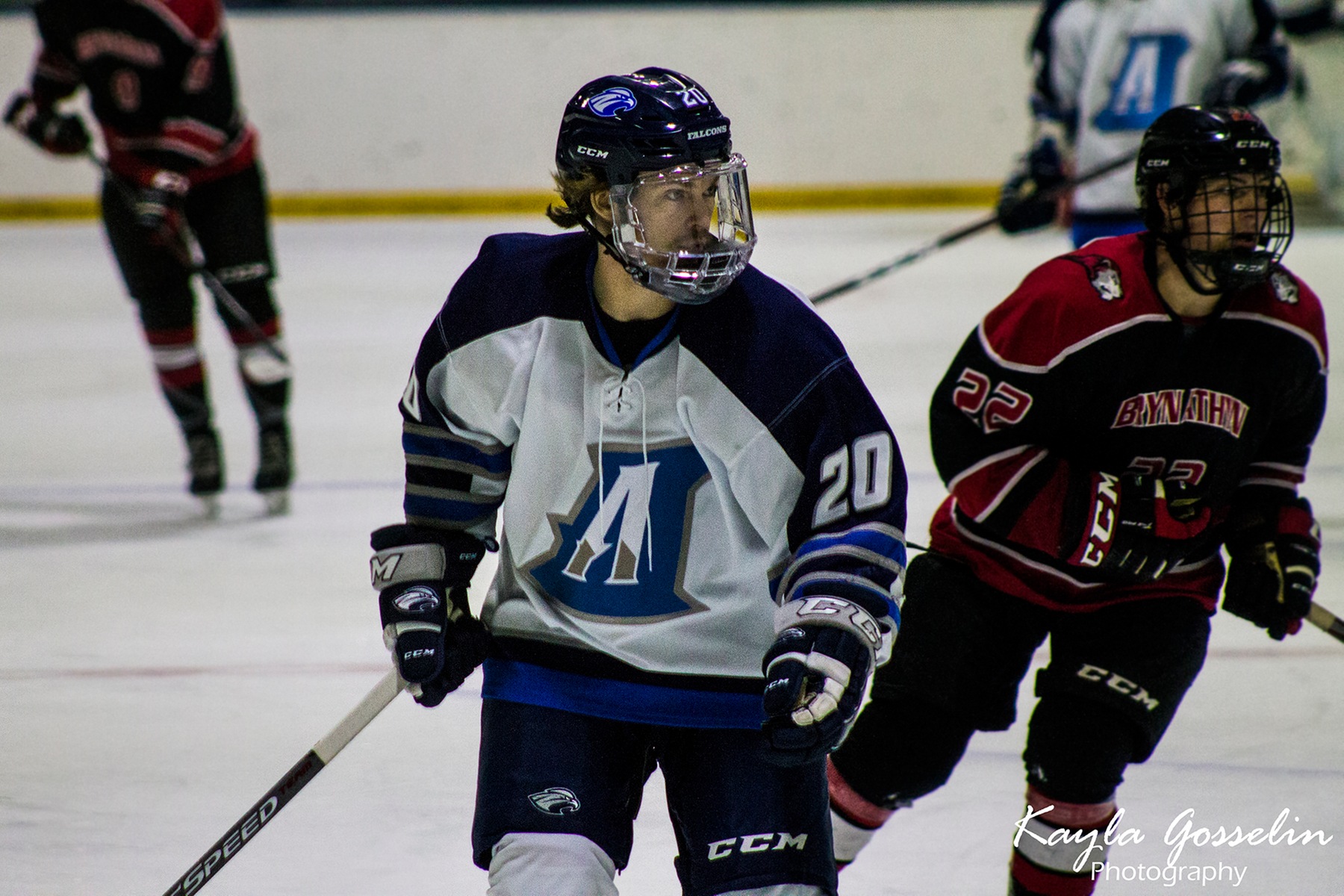 Men's Ice Hockey Scores Season-High Goals in Loss to Connecticut College