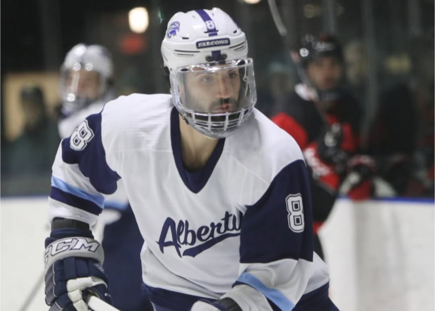 Barrasso's Late Goal Lifts Men's Hockey To Win Over Babson For Fourth Straight Win