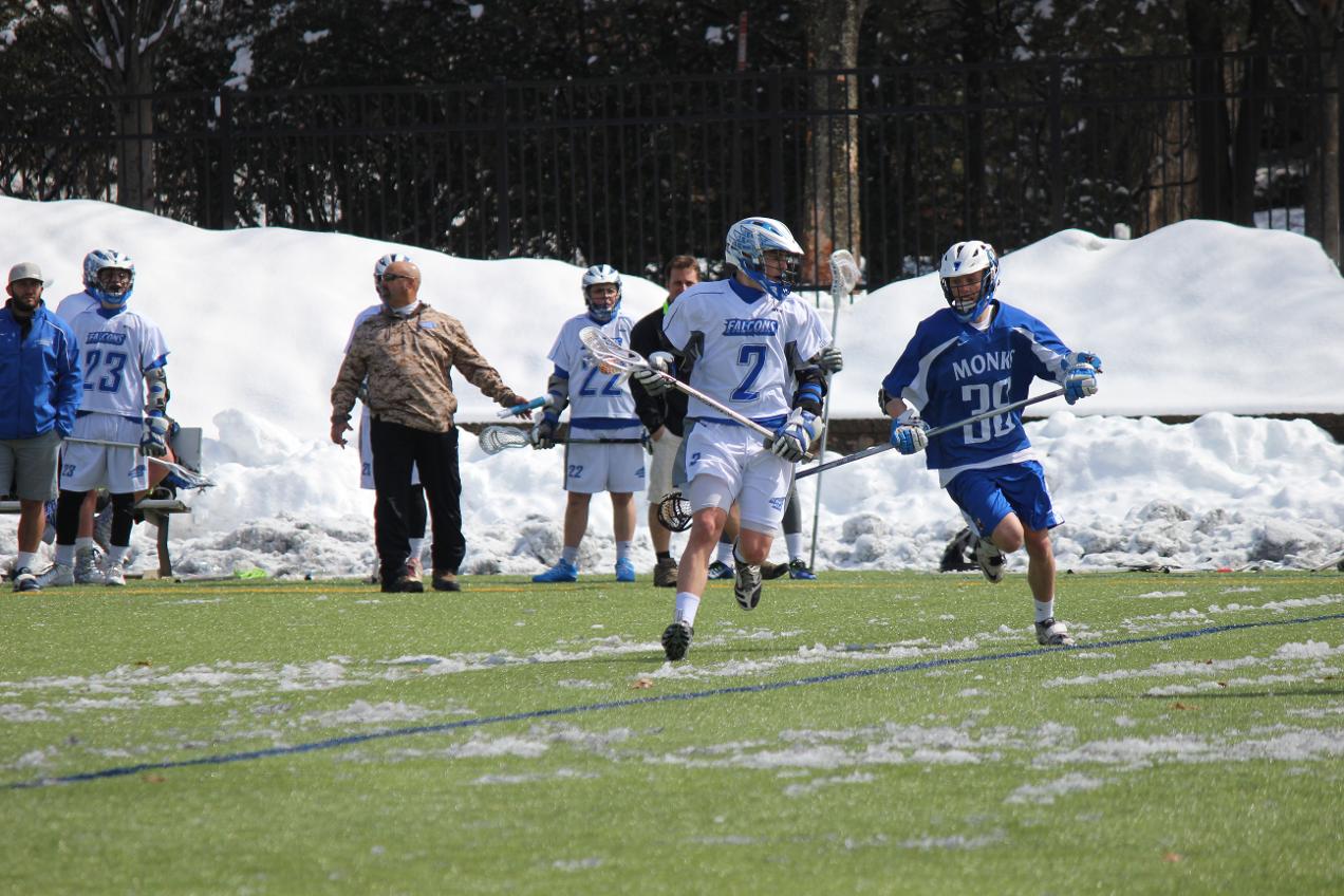 Men's Lacrosse Drops High-Scoring Affair at Saint Joseph's (Maine)