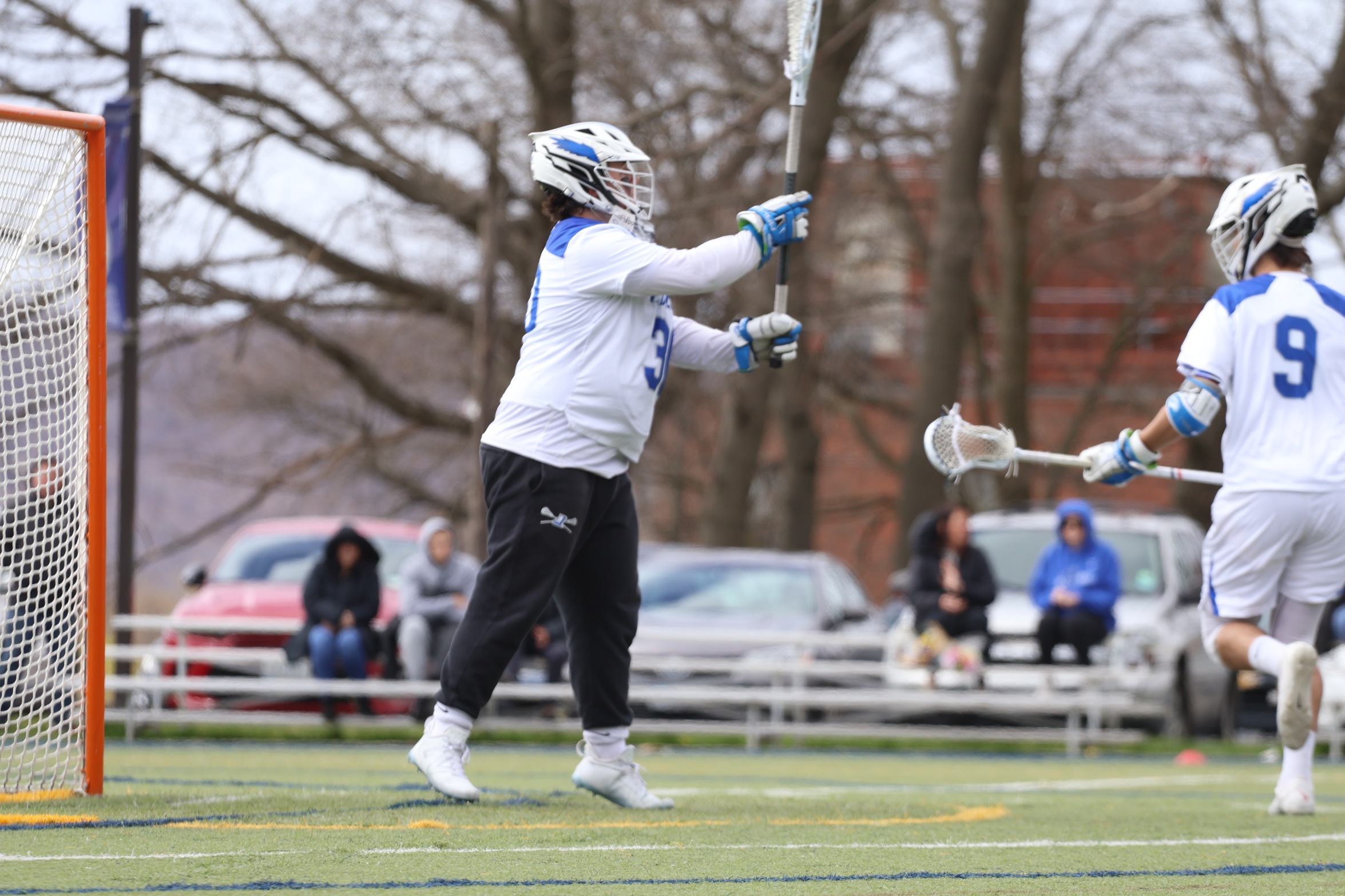 Walsh Sets Save Record, Strecker Scores Four, But Men's Lacrosse Loses For First Time Against Keystone
