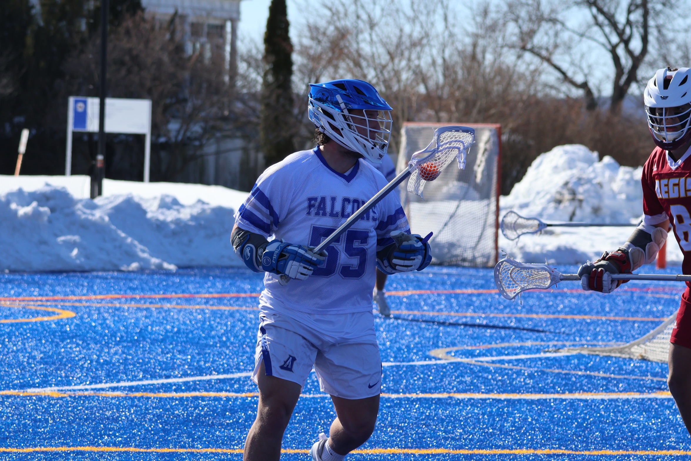 Burrows Scores Seven Goals As Men's Lacrosse Rallies In Fourth Quarter To Beat Saint Joseph's (LI)