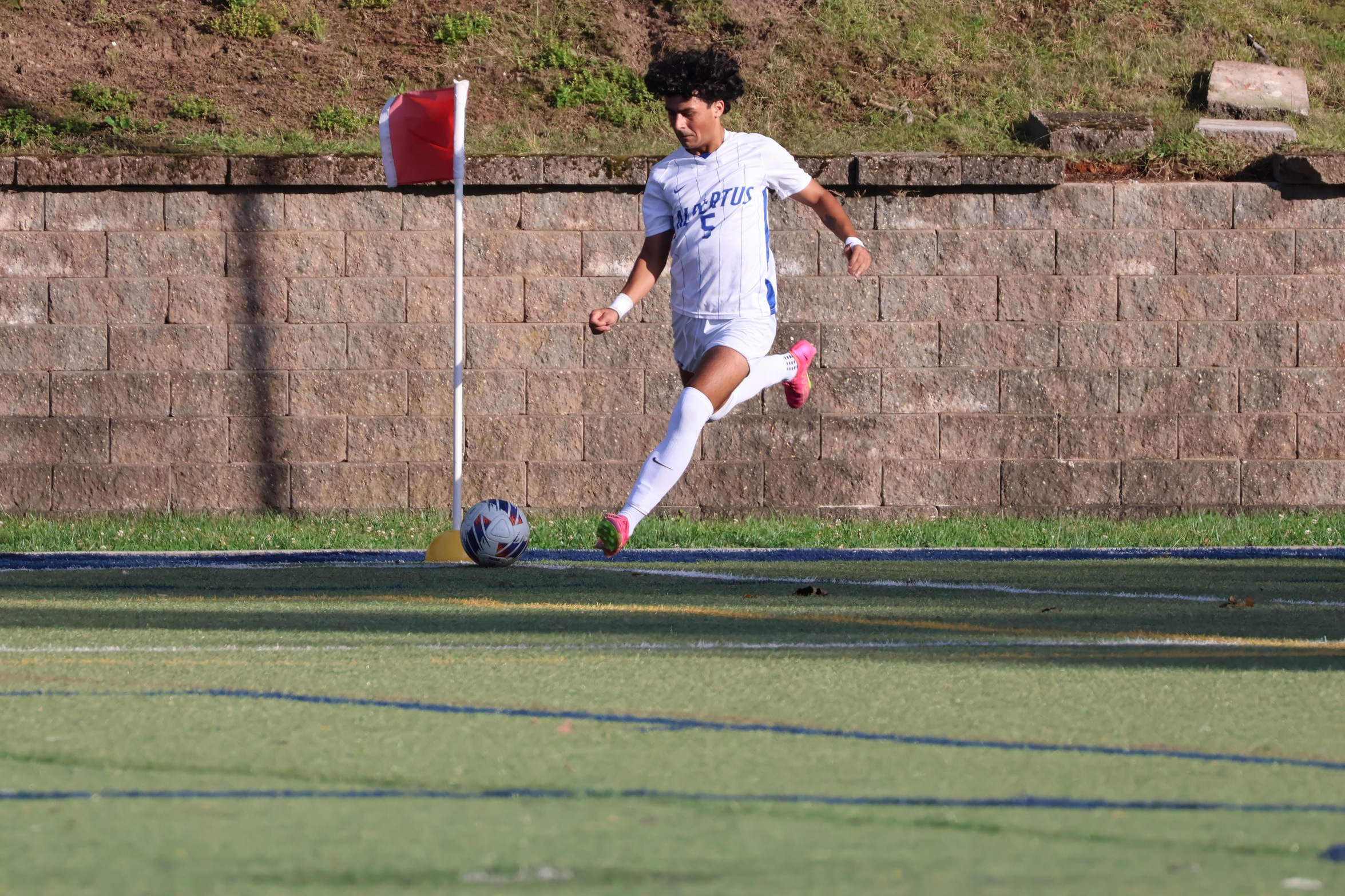 Still Unbeaten: Men's Soccer Sets Program Mark With GNAC Win Over Anna Maria