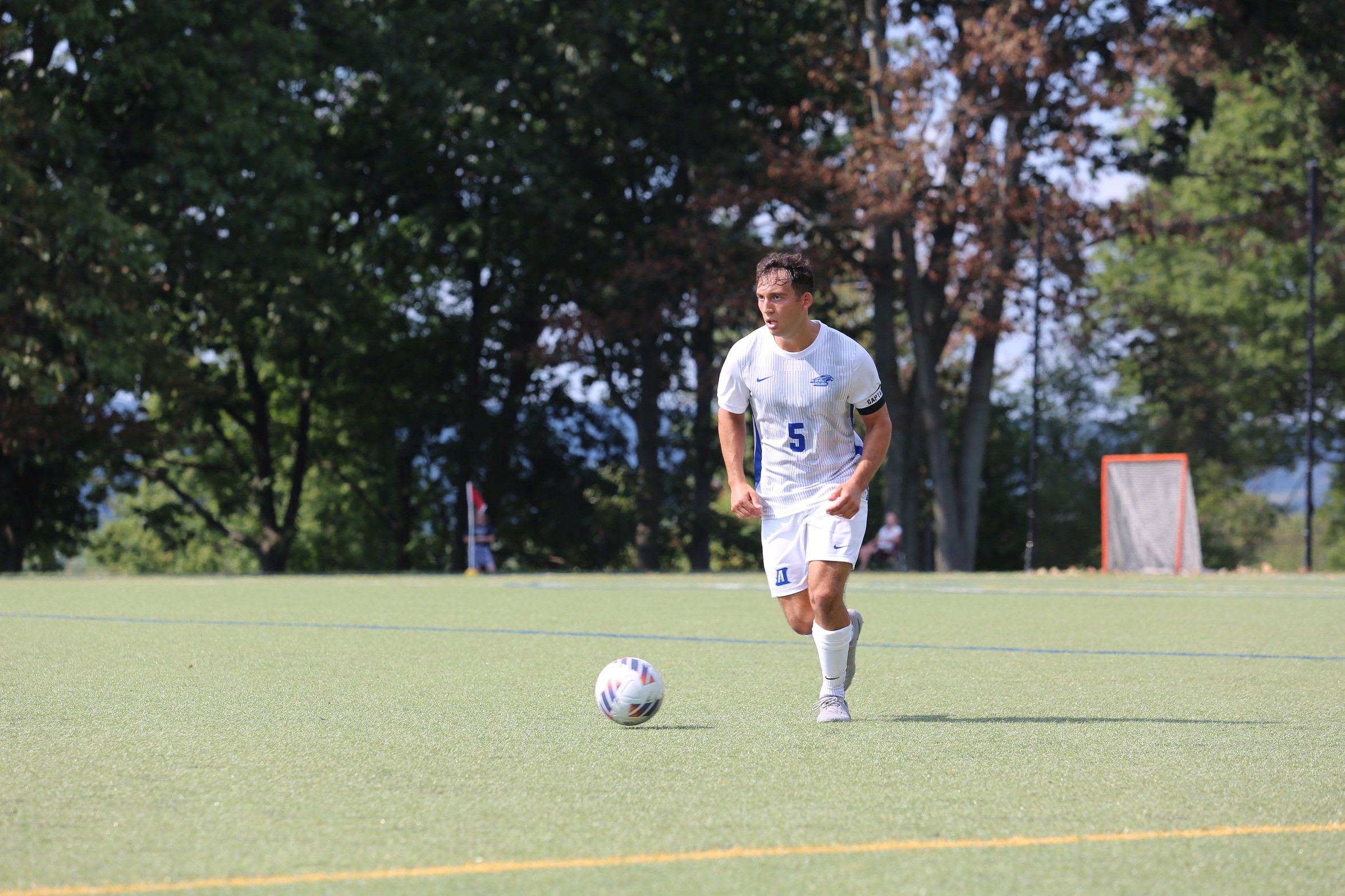 Men's Soccer Blanks NEC For First Win In GNAC Opener