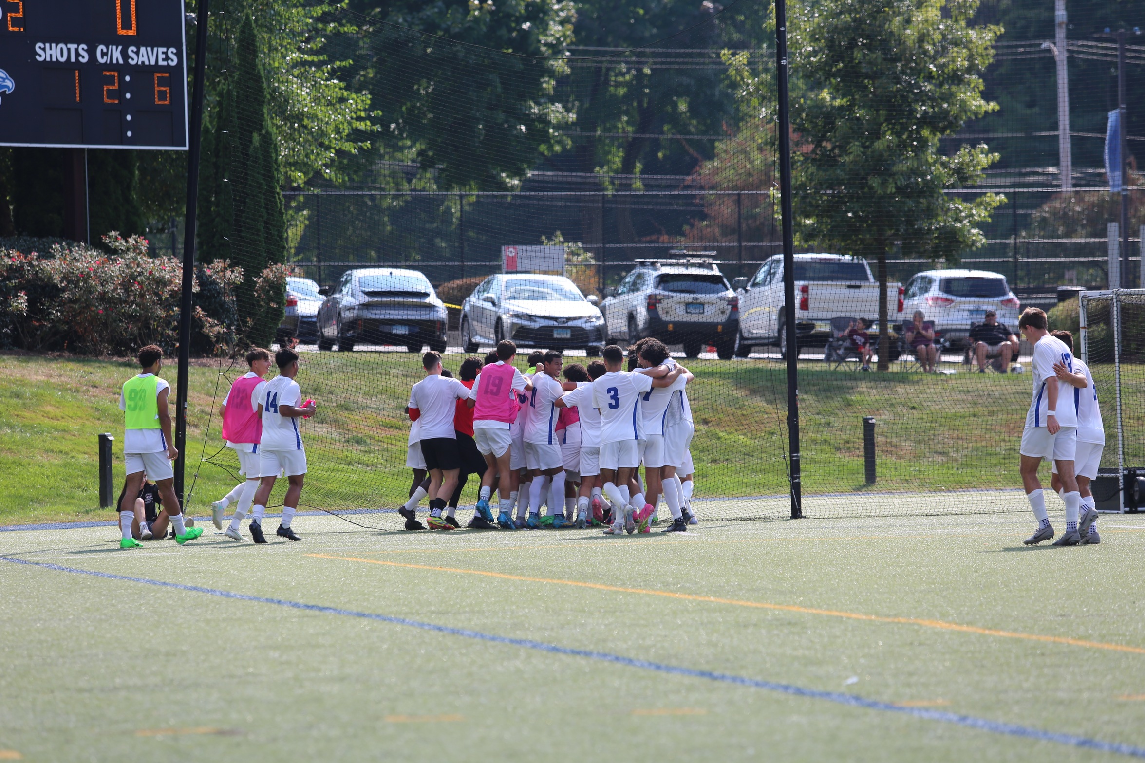 Late Goal From Lauria Gives Men's Soccer Thrilling Win Over Rivier