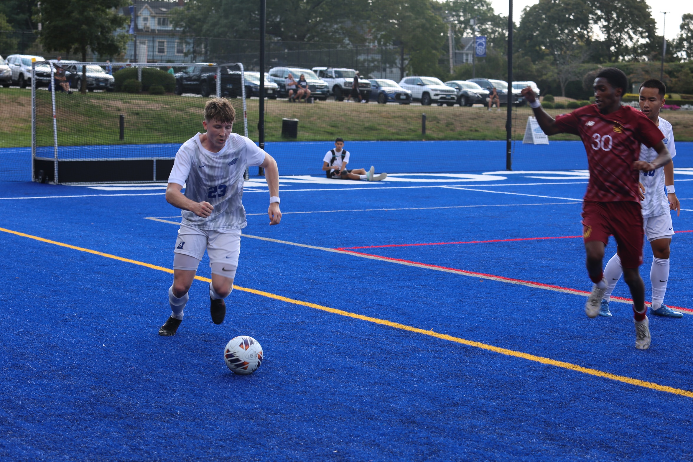 Men's Soccer Ties With NEC In GNAC Clash