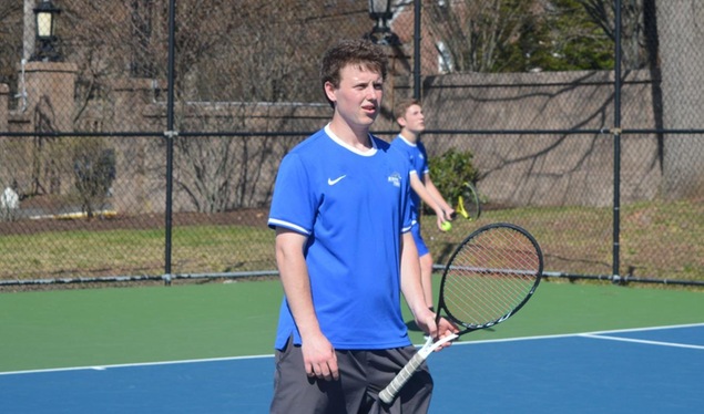 Men's Tennis Falls in GNAC Semifinals to Top-Seeded Ramapo