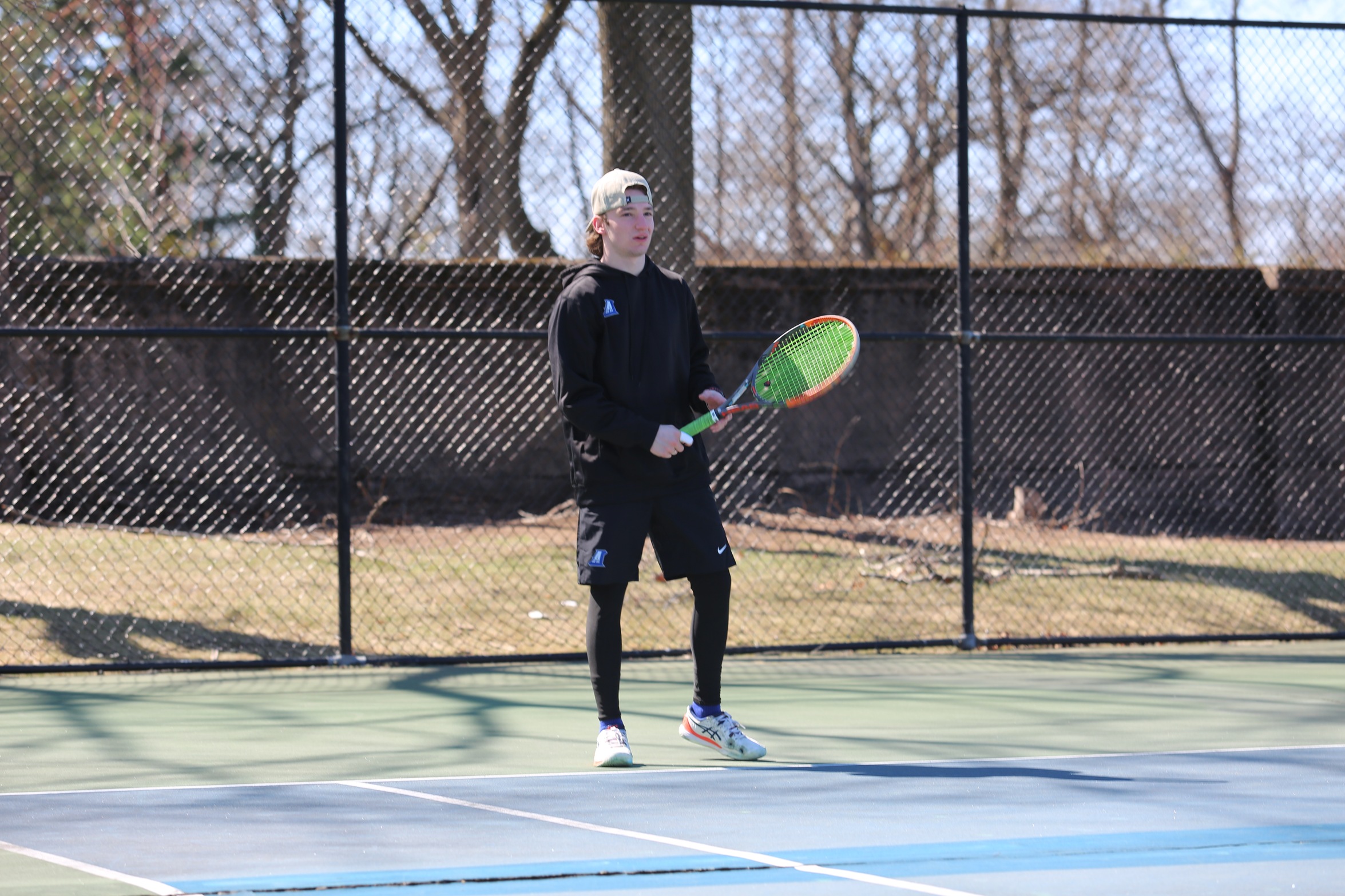 Chamandy Remains Undefeated in Singles; Men's Tennis Drops First Match to WestConn