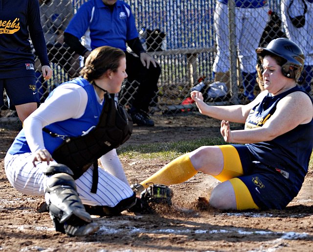 Falcons Upended by Mount Ida College