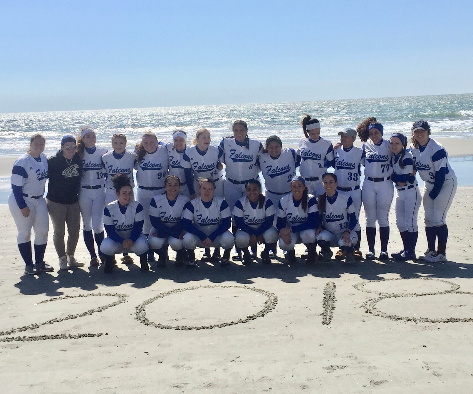 Falcons Split Twin Bill Against Emmanuel (Mass.) on Senior Day