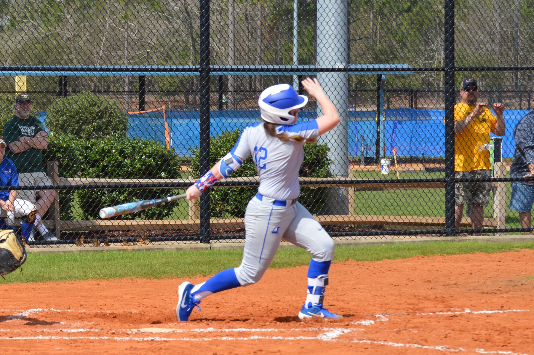 Softball Splits Twinbill with Bay Path