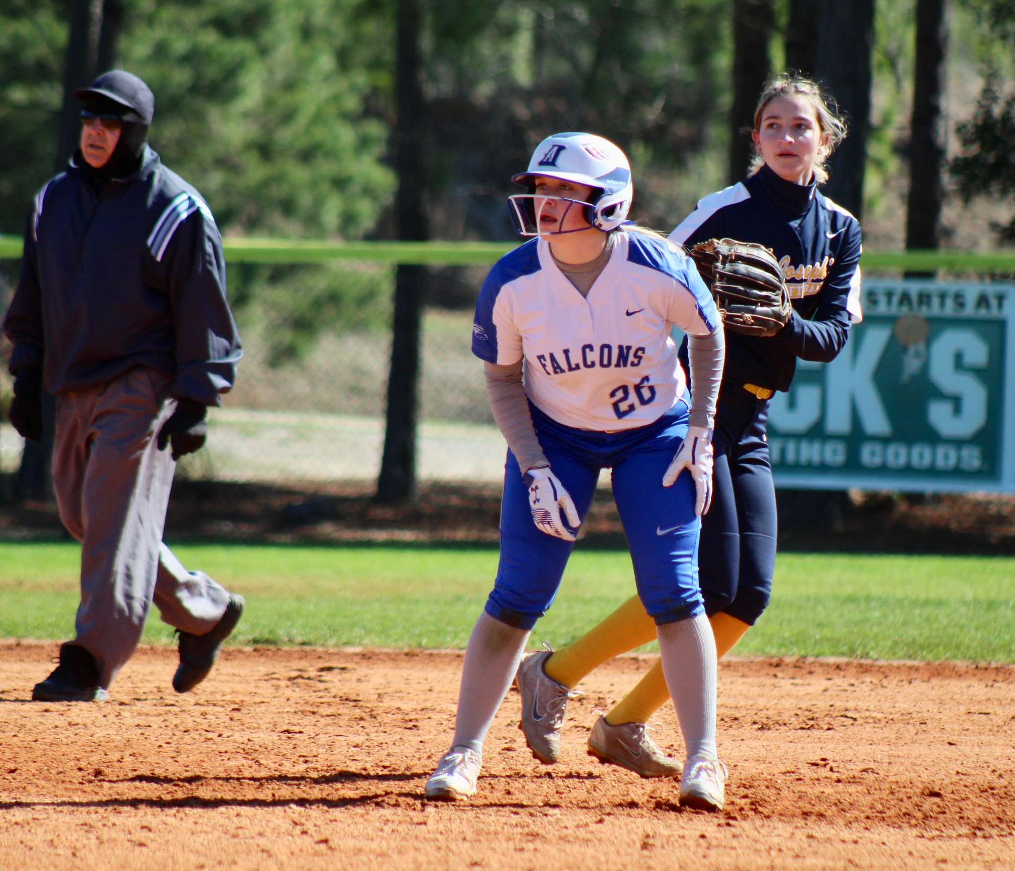 Softball Takes Two from Mt. St. Vincent