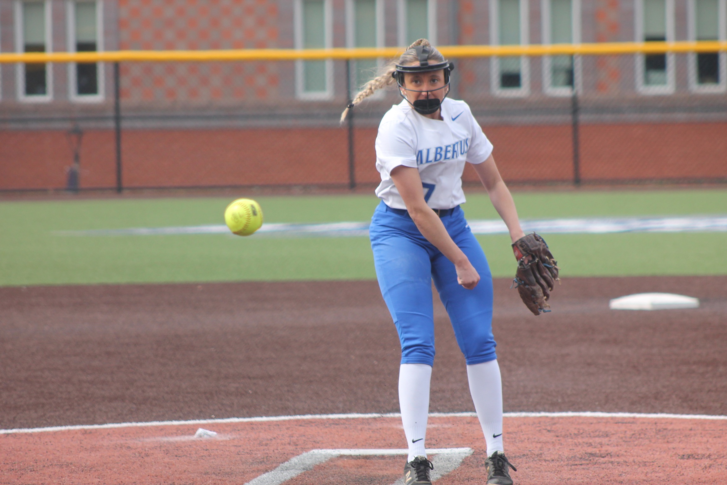 Softball Rallies to Earn Non-Conference Split with Eastern Nazarene