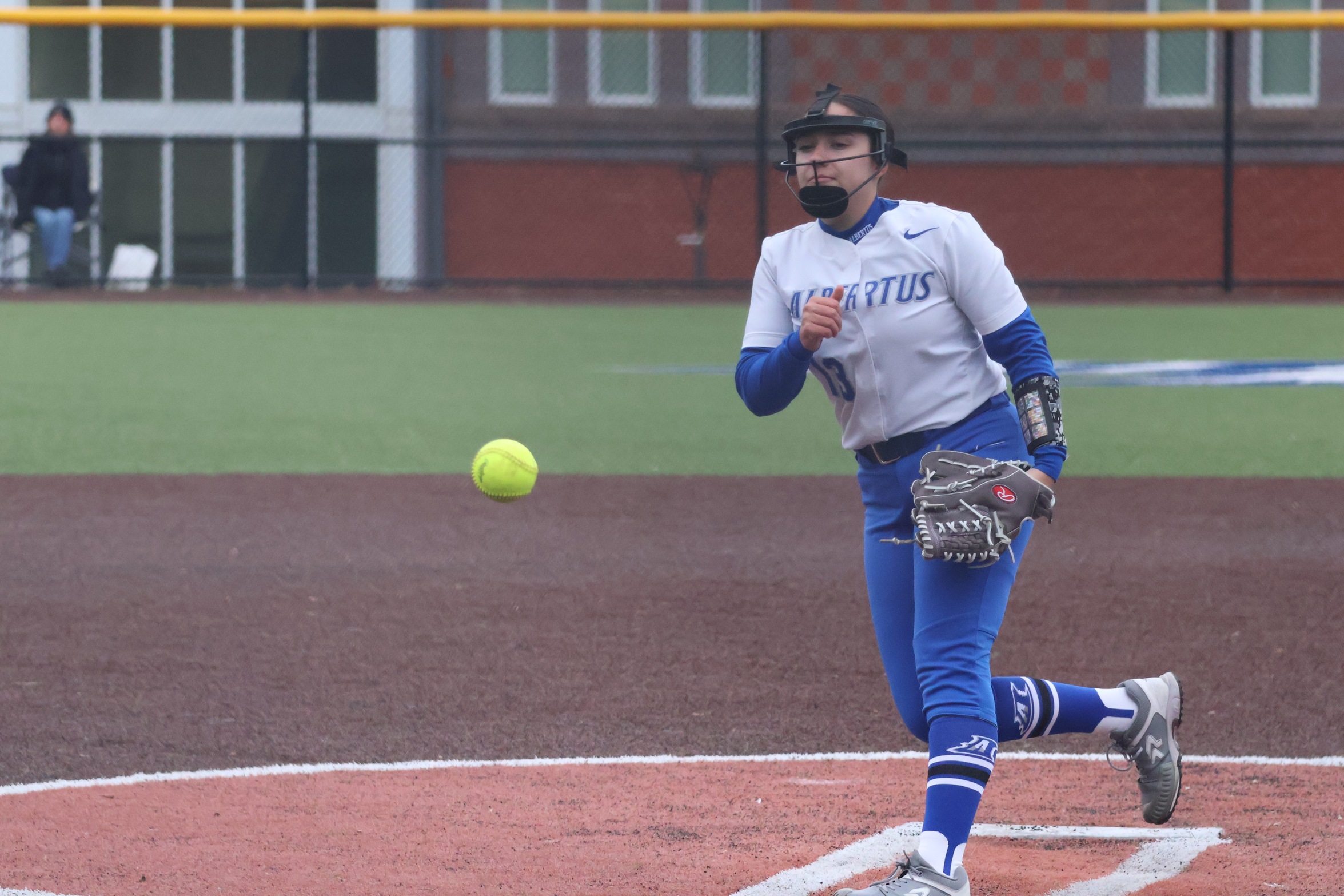 Softball Ends Regular Season With Convincing Sweep Of Elms On Senior Day