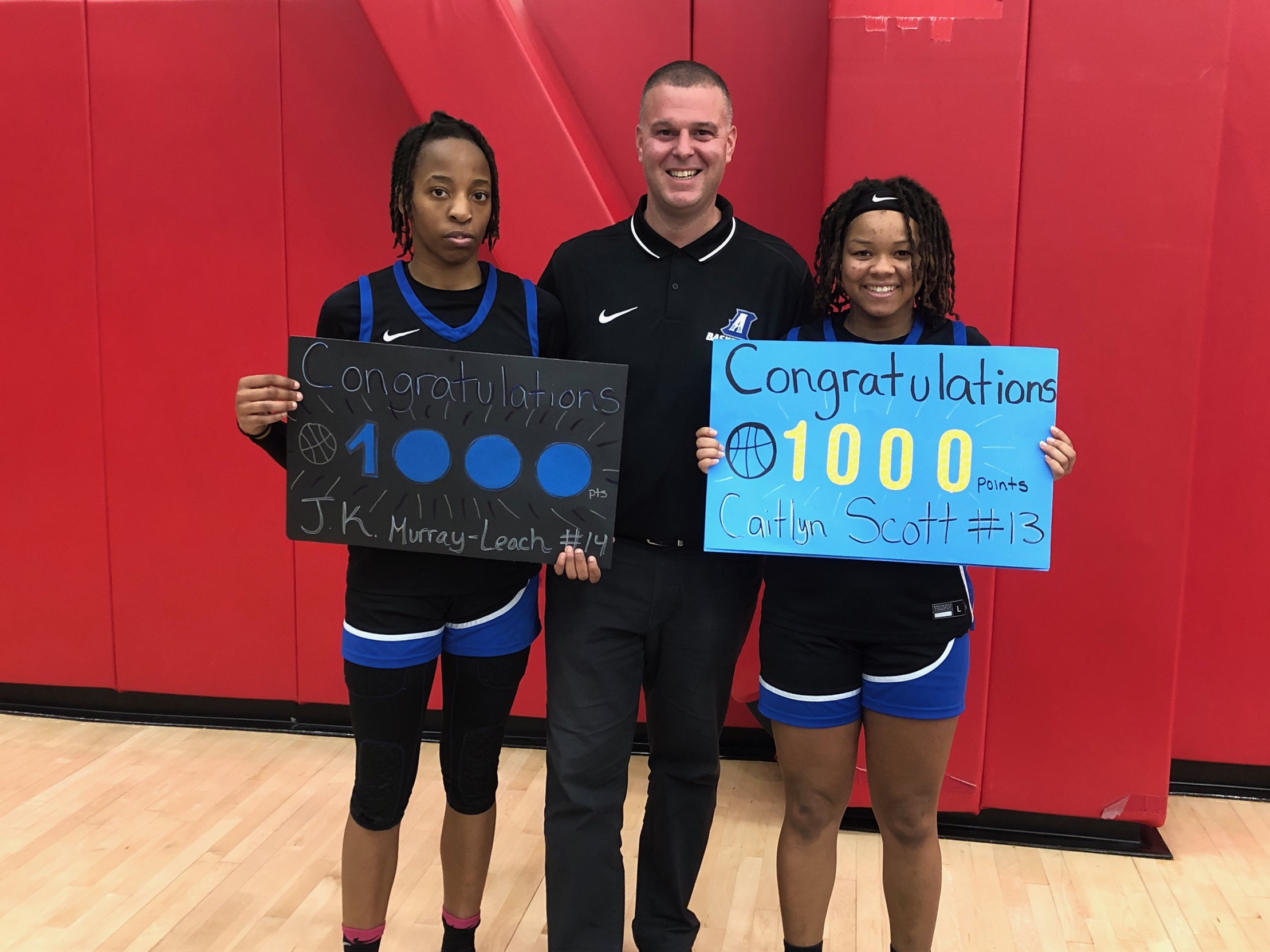 Scott, Murray-Leach Each Score 1000th Career Point In Takedown Of Rosemont