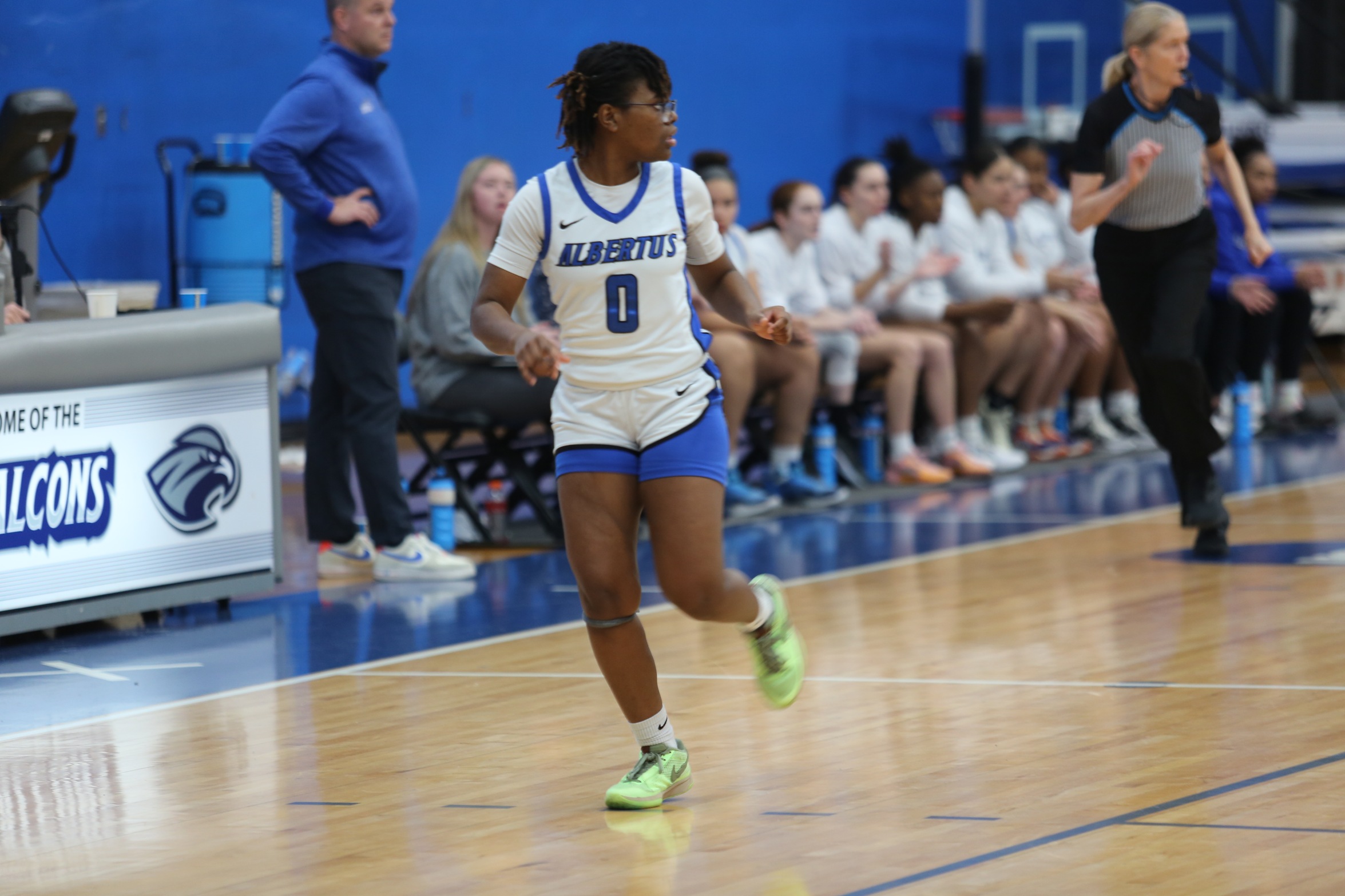 Women's Basketball Fends Off Rivier As Four Players Score In Double Figures
