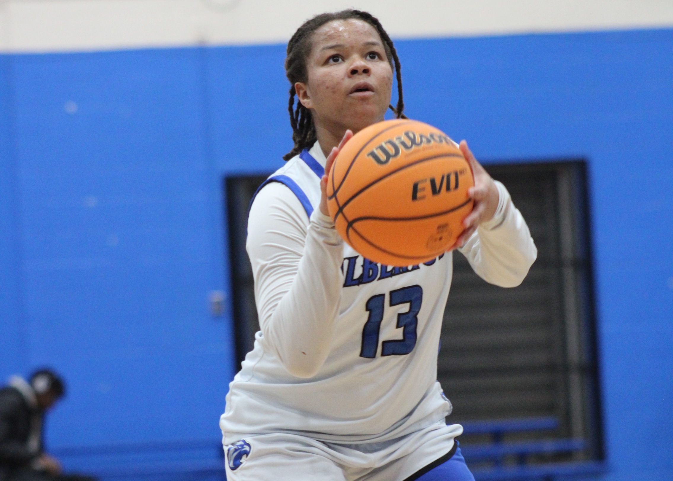 Scott Scores 2,000th Career Point; Women's Basketball Falls To Anna Maria