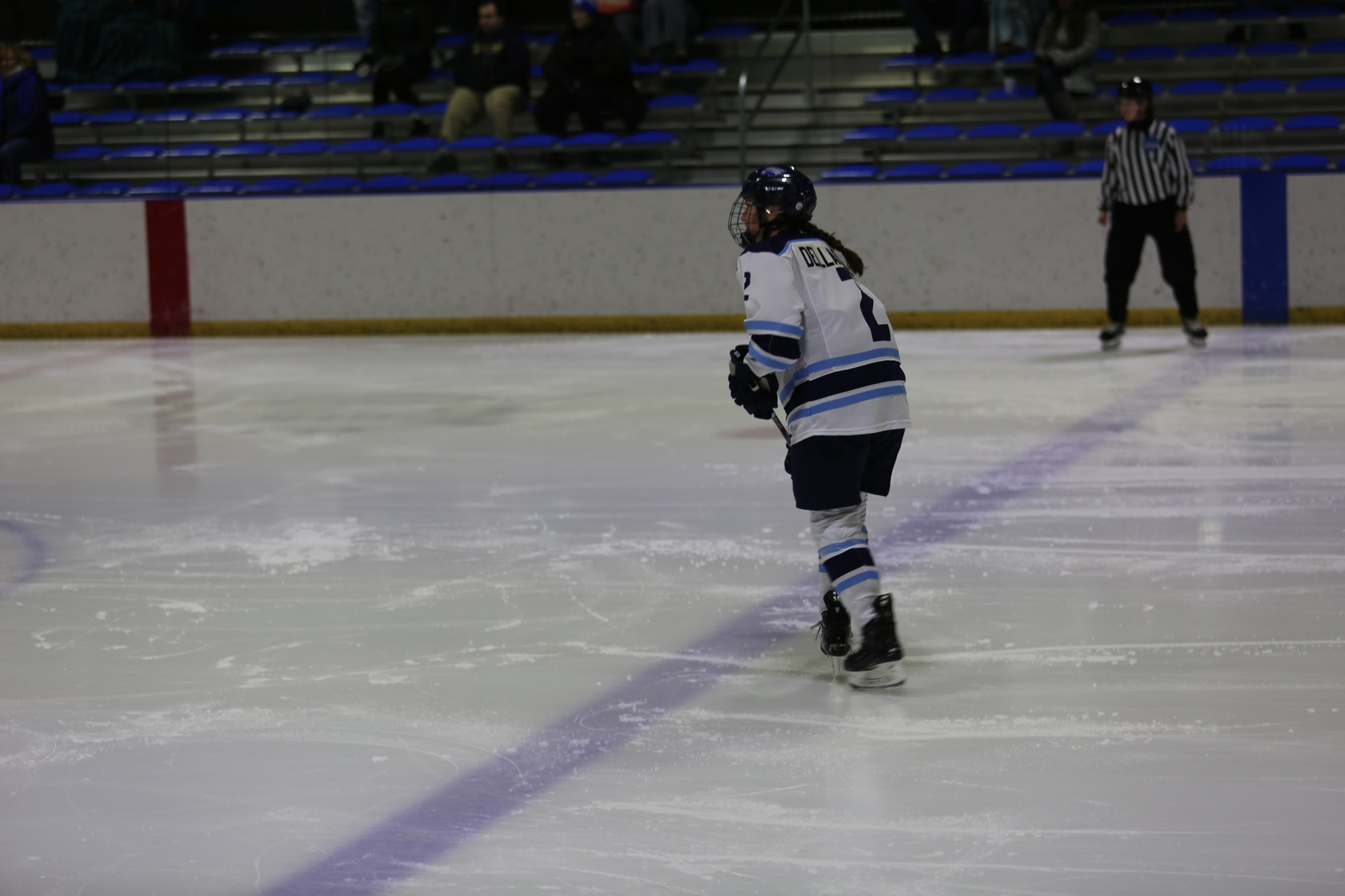 Dellacroce's Late Tally Not Enough Against UMass-Boston