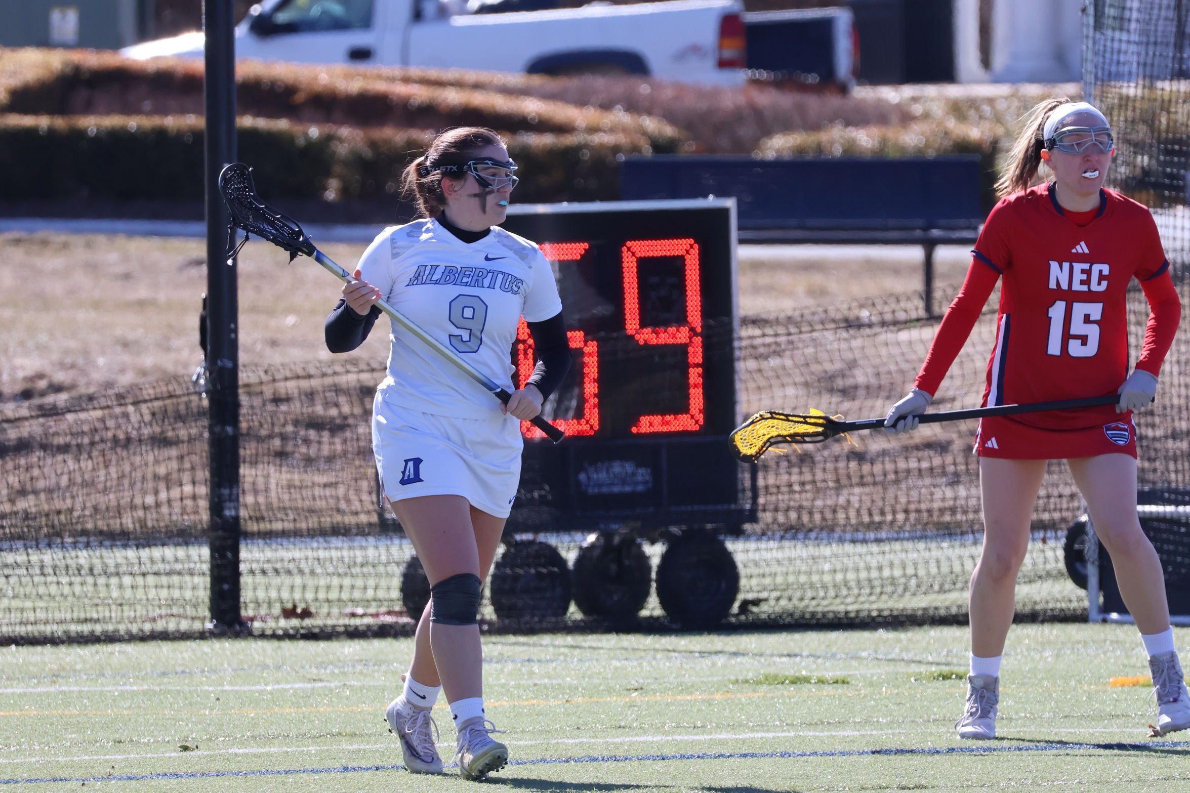 Fourth Quarter Rally Falls Short in Women's Lacrosse Loss to Anna Maria