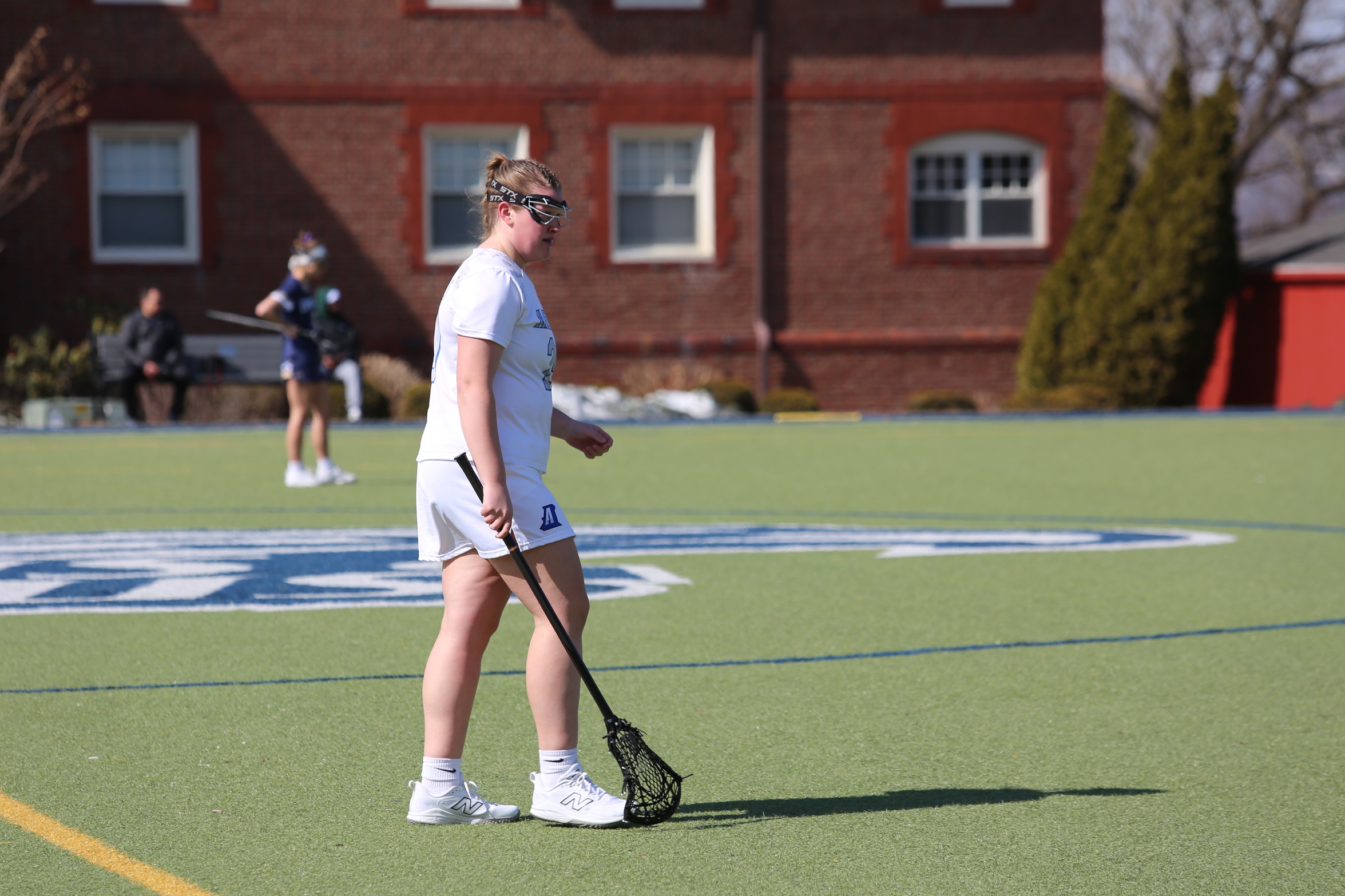 Schlechtweg Delivers Two Assists in Women's Lacrosse GNAC Loss to NEC
