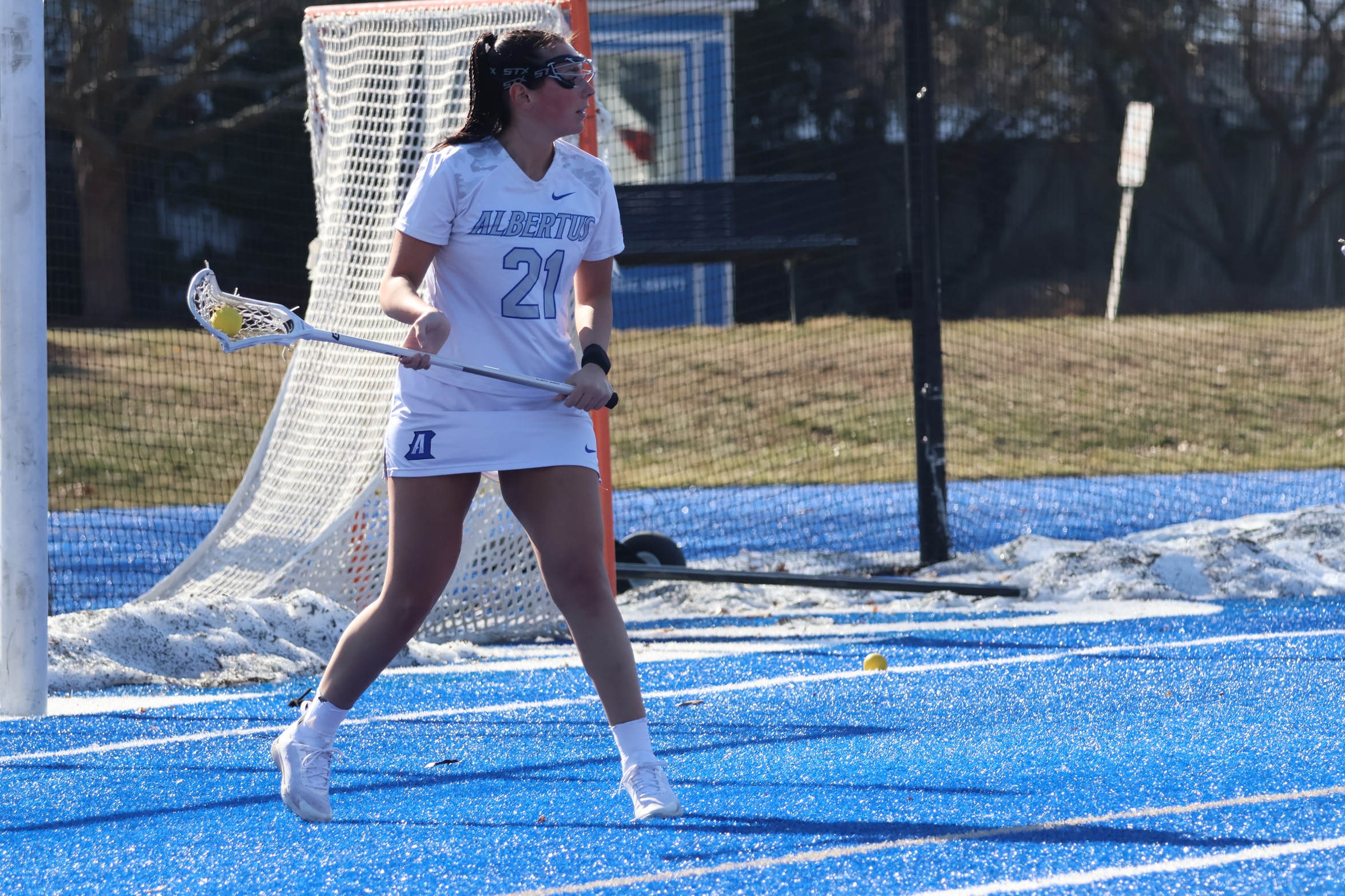 Julianna Montano Scores In Women's Lacrosse Loss To Emmanuel