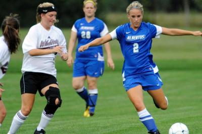 Falcons Soar Past Bay Path to 7-0 Victory