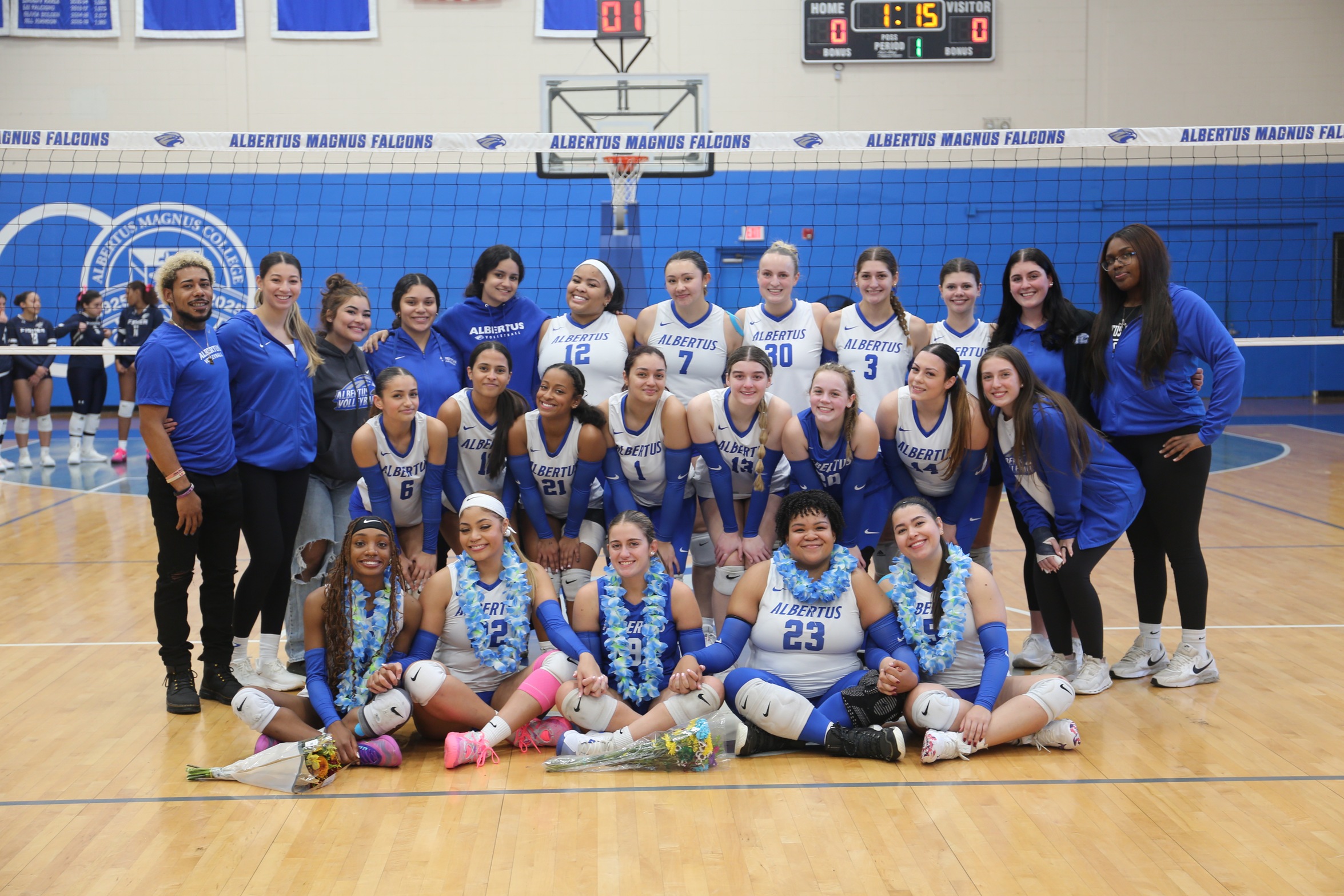 Volleyball Falls To Fisher On Senior Night